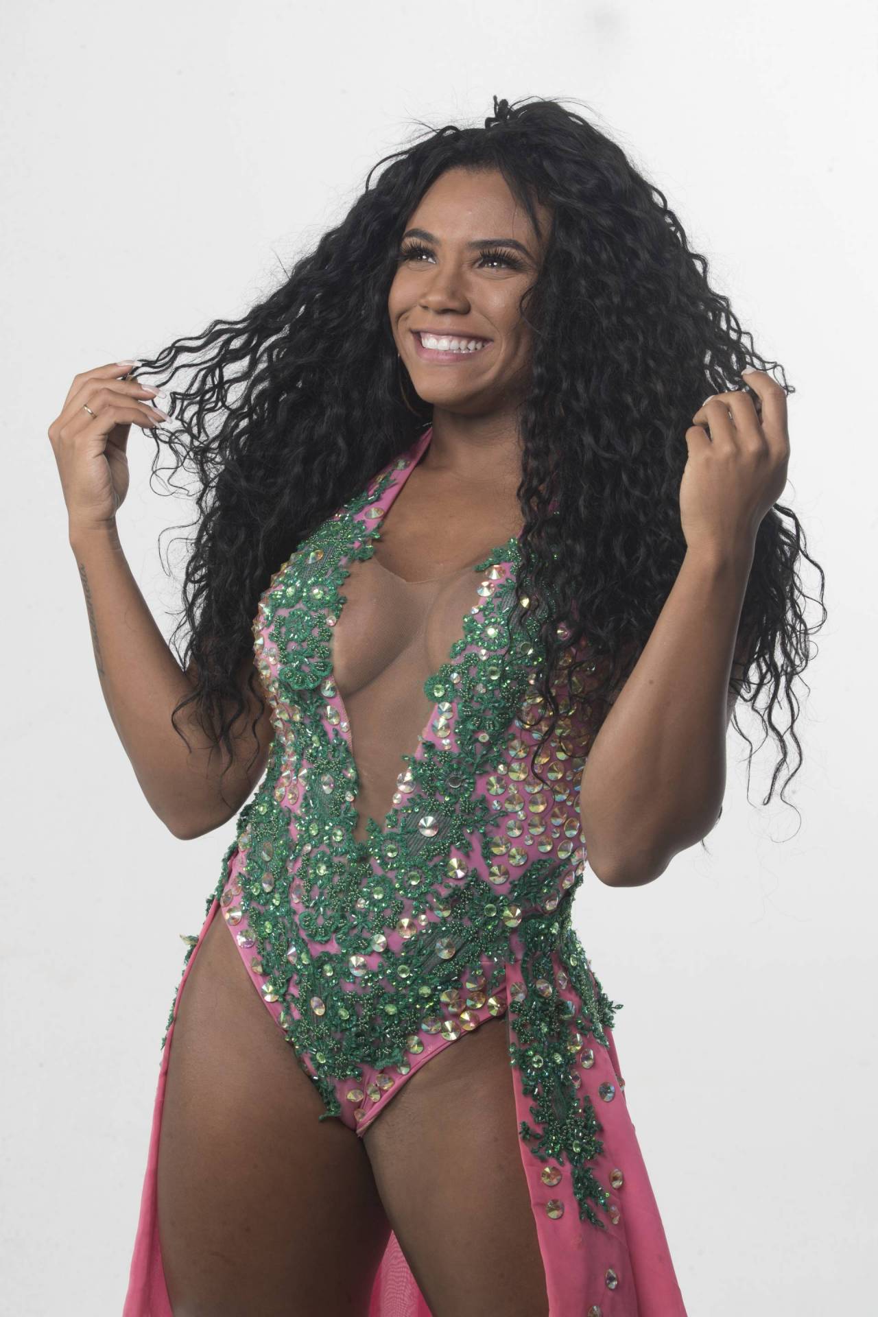 Rio, 22/01/2020, Rainha de Bateria da Mangueira, Evelyn Bastos, foto de Gilvan de Souza / Agencia O Dia