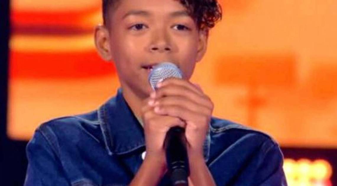 Kauê Penna, de 13 anos representa a Baixada Fluminense no The Voices Kids