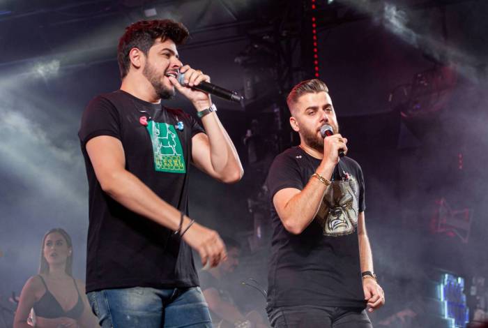 25/01/2020 - AGÊNCIA DE NOTÍCIAS/PARCEIROS - Show da dupla sertaneja Zé Neto e Cristiano, realizado em Jurerê Internacional, em Florianópolis, Santa Catarina, neste último sábado (25). Fotos: Leco Viana/Parceiro/Agência O Dia - Leco Viana/Parceiro/Agência O Dia