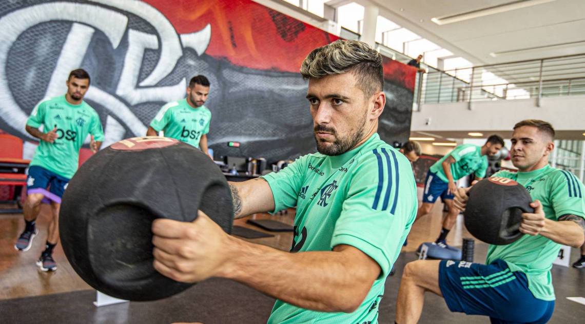 Treino do Flamengo 27/01/2020