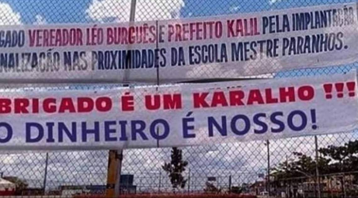 Em BH, moradores devolveram recado com mensagem