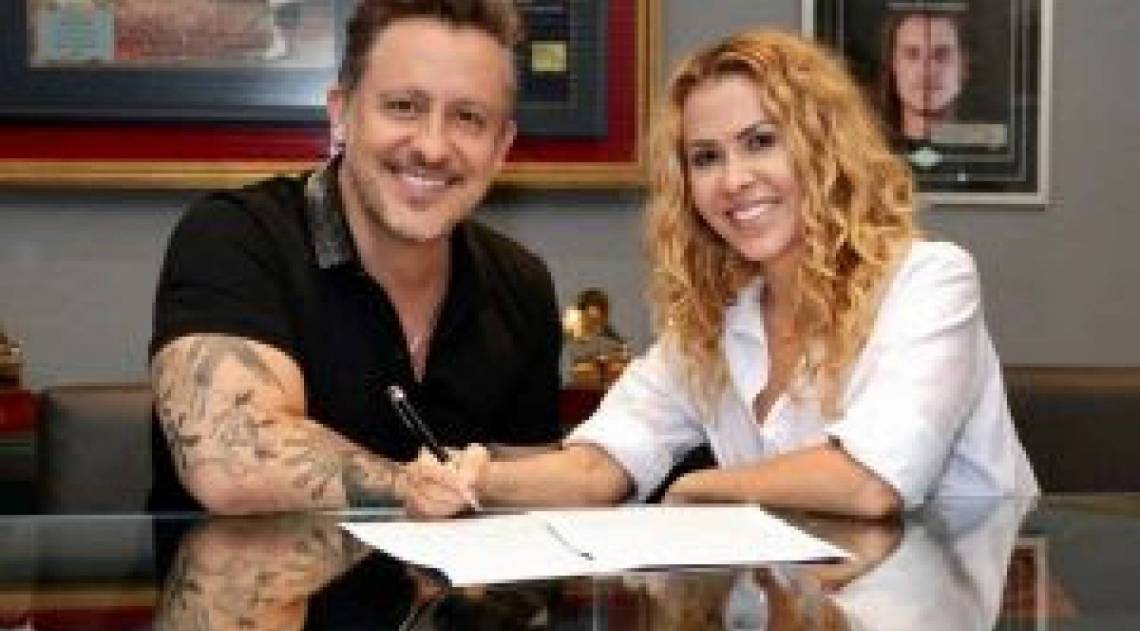 Rick Bonadio e Joelma - Divulgação