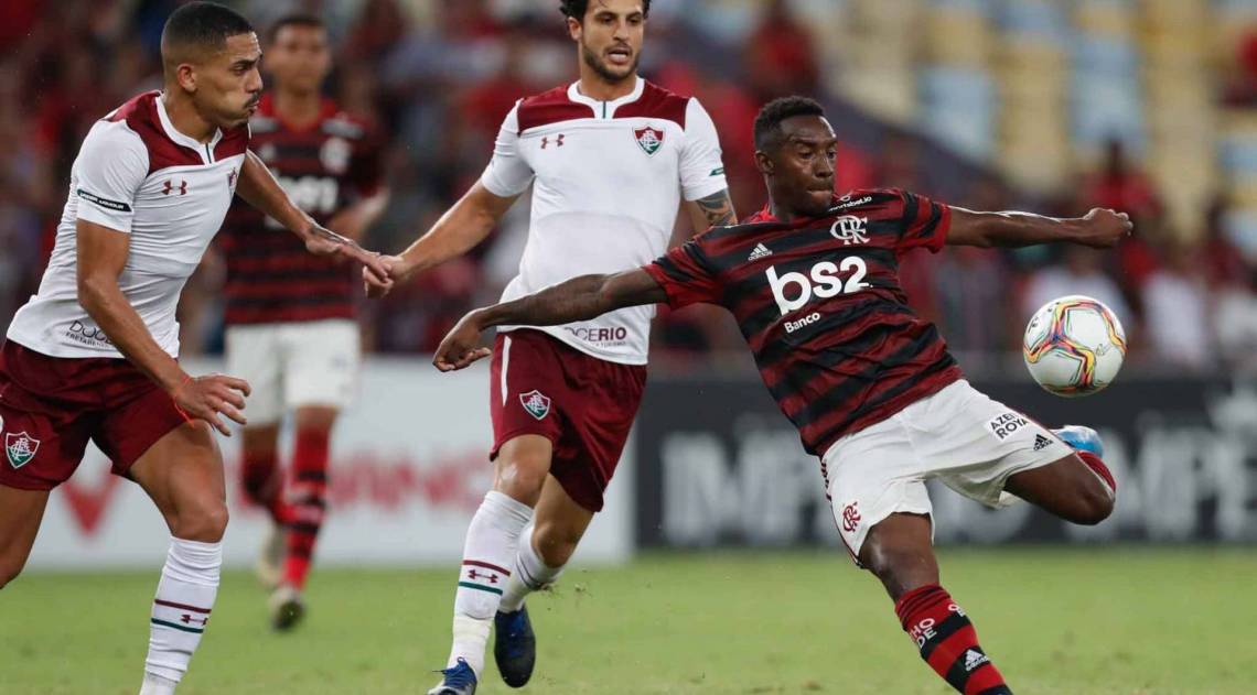 Rio, 29/01/2020, Campeonato Carioca jogo entre Flamengo x Fluminense, foto de Gilvan de Souza / Agencia o Dia - Gilvan de Souza / Agencia O Dia
