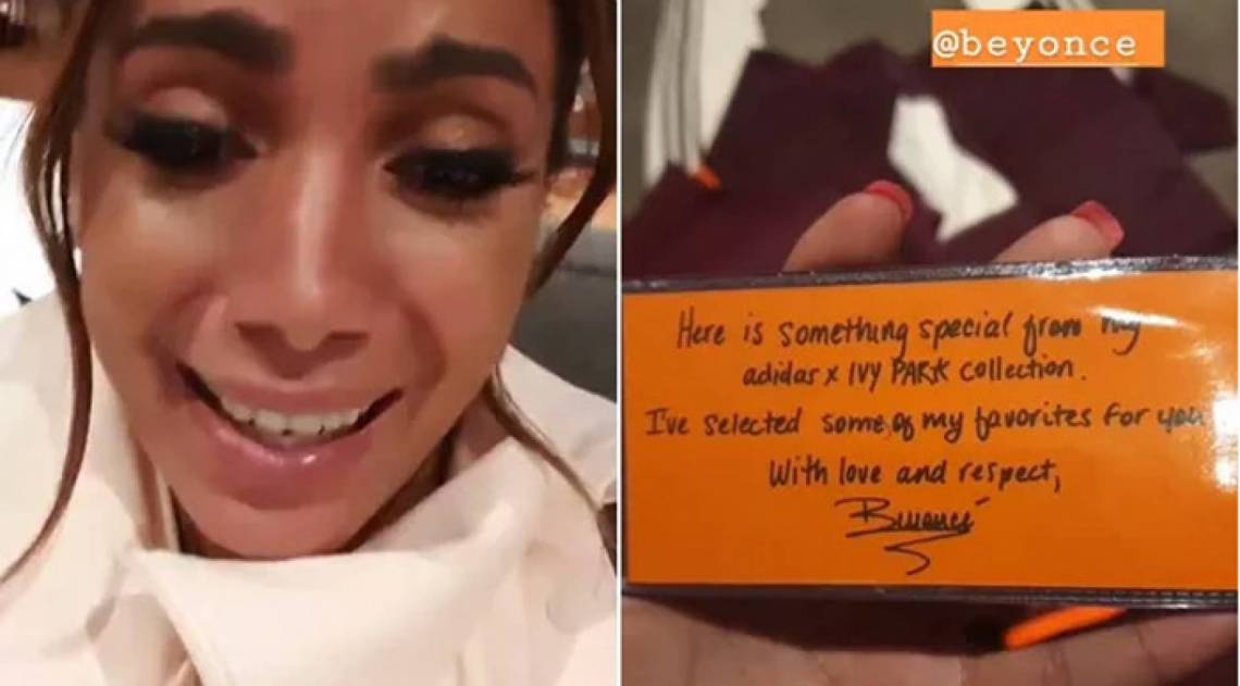 Anitta recebe presente de Beyoncé: 'Não acredito' - Reprodução Internet