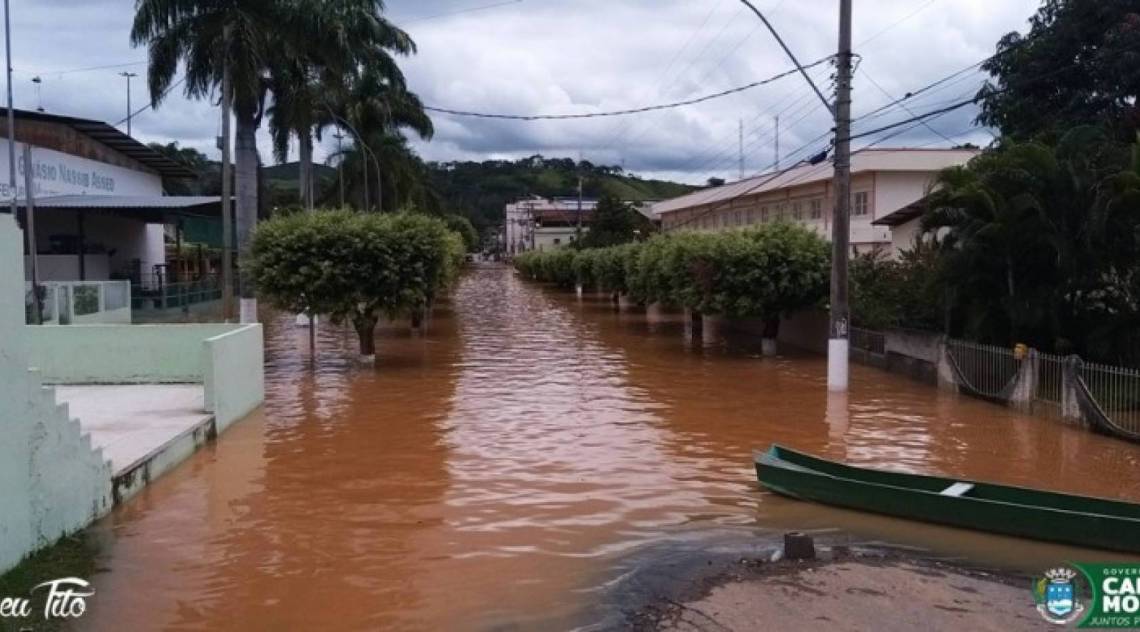 Chuvas castigam cidades fluminenses. Cardoso Moreira