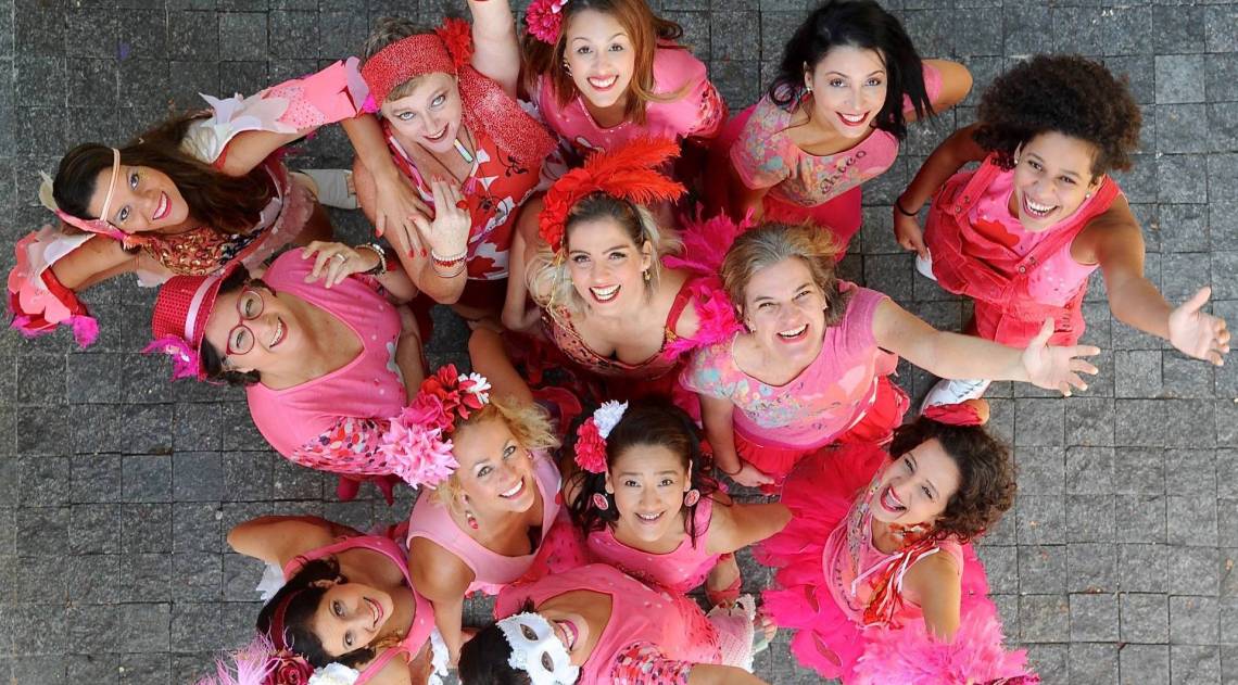 O bloco Mulheres de Chico estão no Carnaval de Niterói