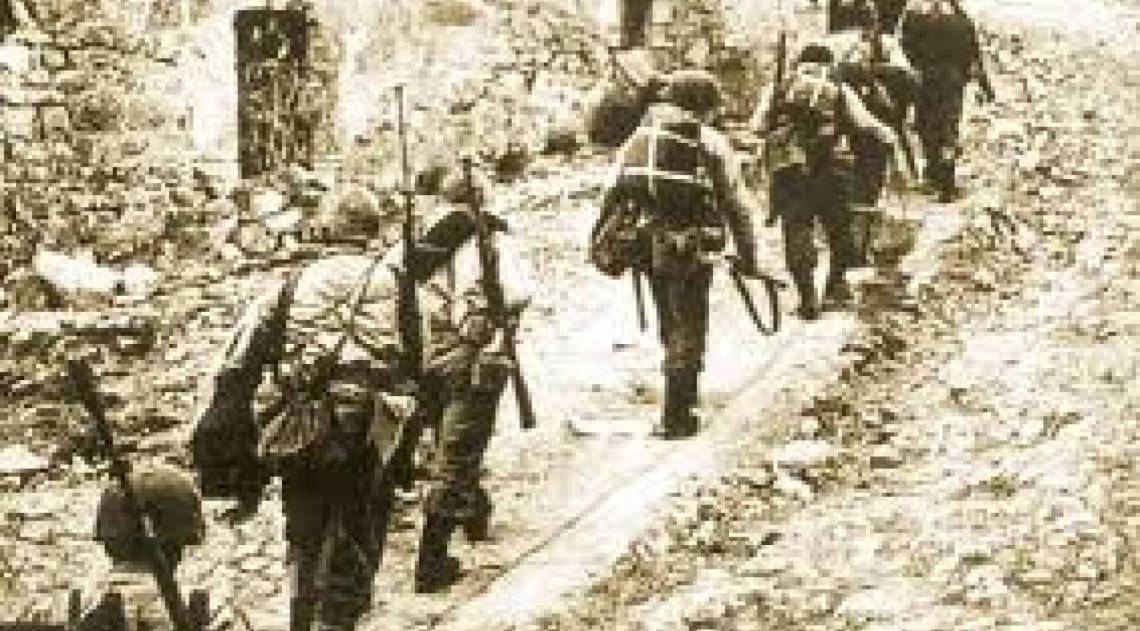 Tropa brasileira na Itália: Carnaval no Rio de Janeiro alterado com o Brasil na 2ª guerra mundial - Reprodução Internet