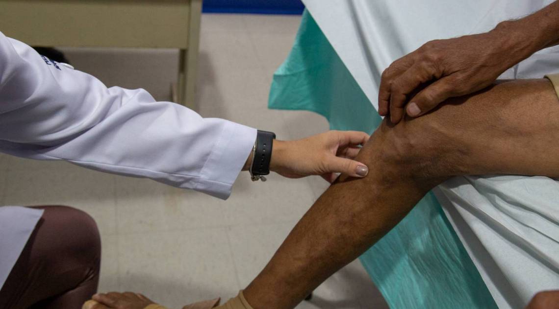 Técnica terápica é indicada para pacientes que precisem tratar casos mais avançados, de varizes grossas  - Michael Alves/ Divulgação PMM