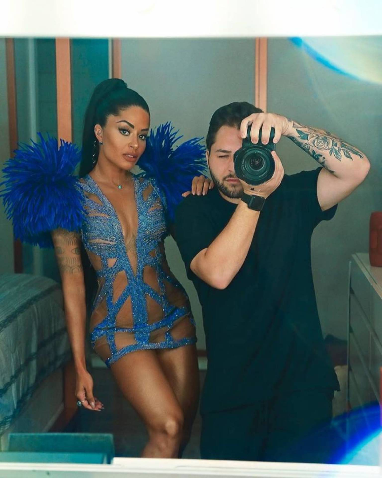 Ygor Marques e Aline Riscado  - Ygor Marques