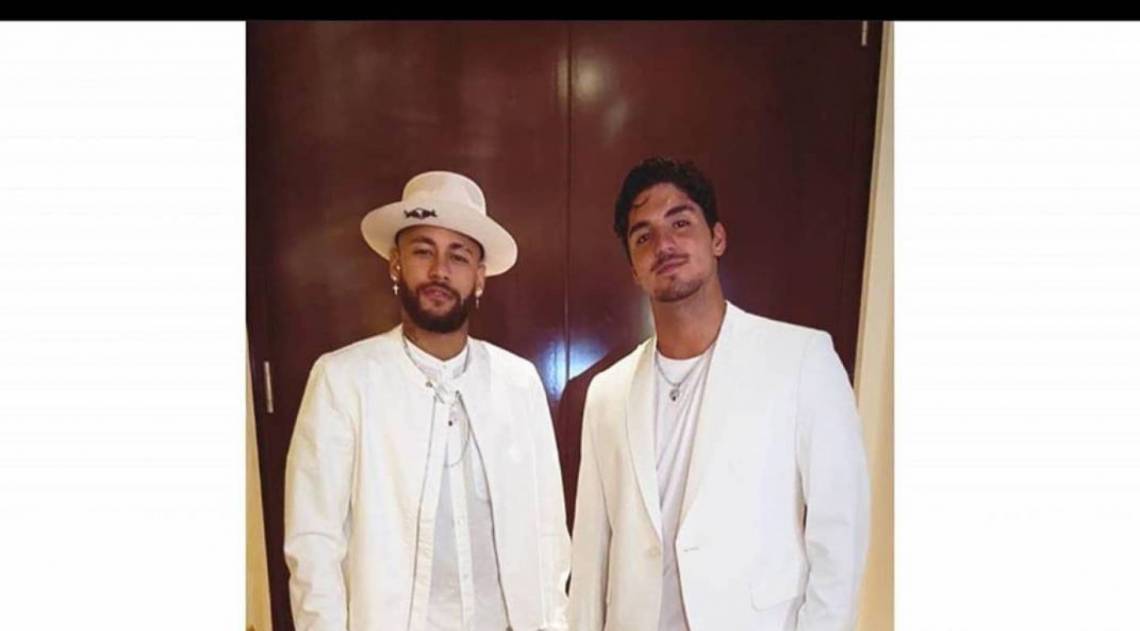 Neymar e Gabriel Medina