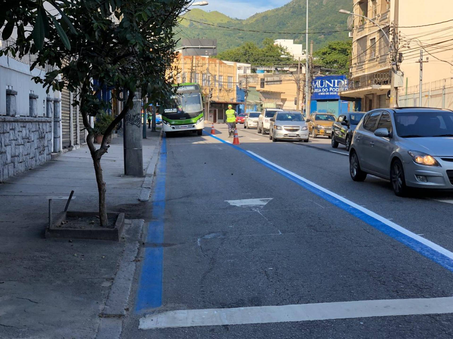 Mudan&ccedil;a em corredor BRS reduz congestionamentos na Zona Norte