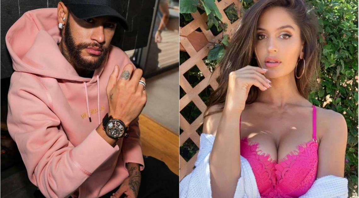 Neymar e Natalia Barulich - Reprodução
