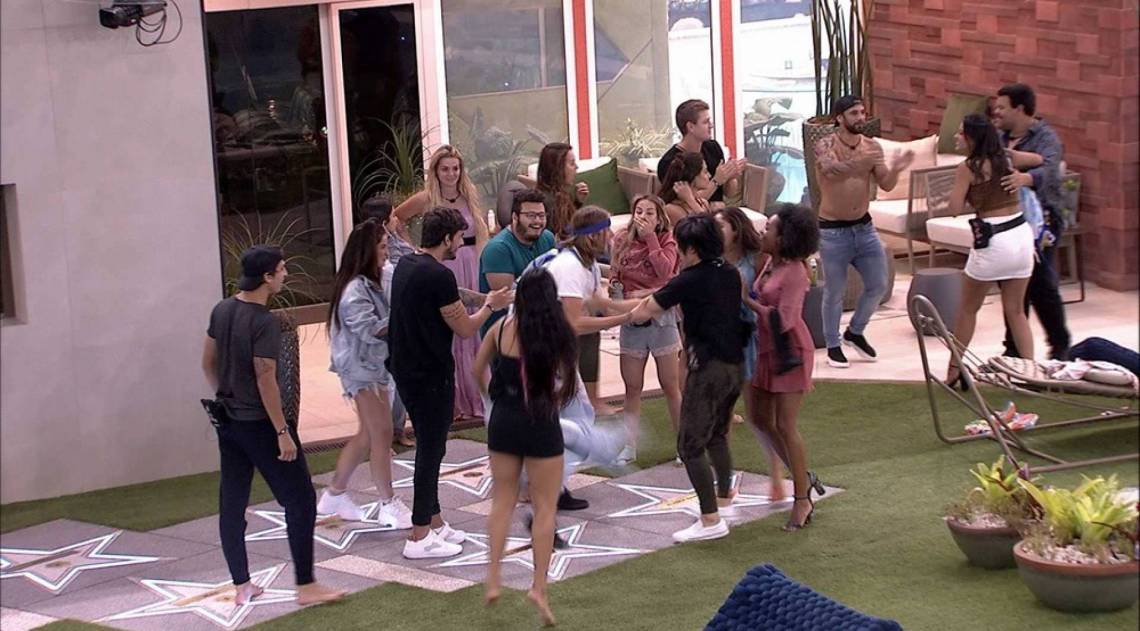 Daniel e Ivy entram no BBB20 - Reprodução de internet
