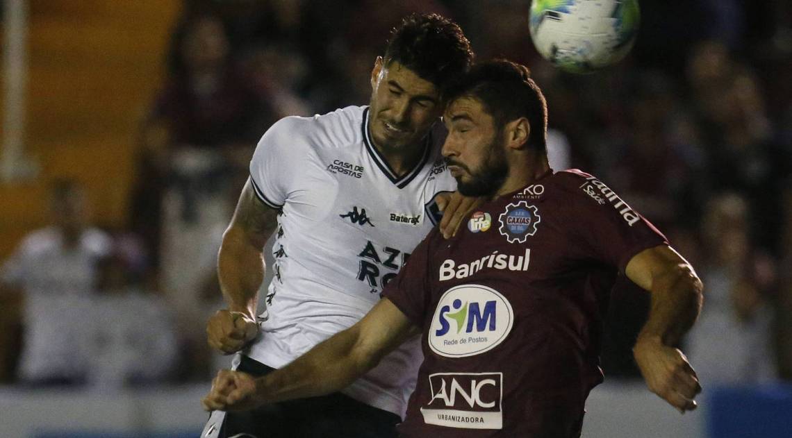 Pedro Raul. Caxias do Sul x Botafogo pela Copa do Brasil no Estadio Centenario. 05 de Fevereiro de 2020, Caxias do Sul, RS, Brasil. Foto: Vitor Silva/Botafogo. .Imagem protegida pela Lei do Direito Autoral N&ordm; 9.610, DE 19 DE FEVEREIRO DE 1998.