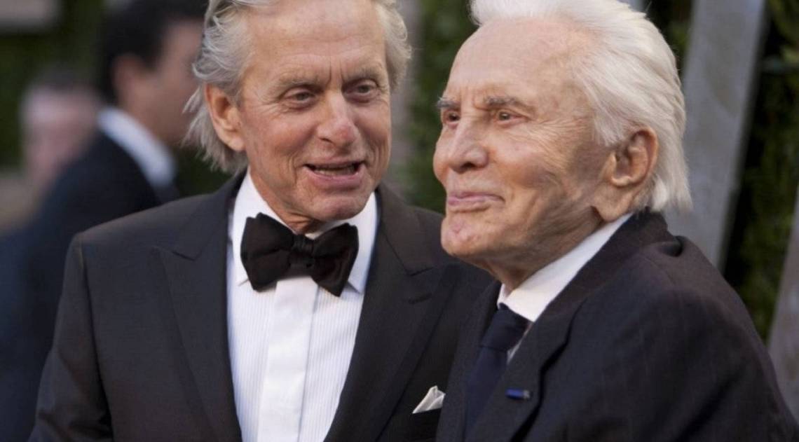 Michael Douglas e Kirk Douglas - Reprodução