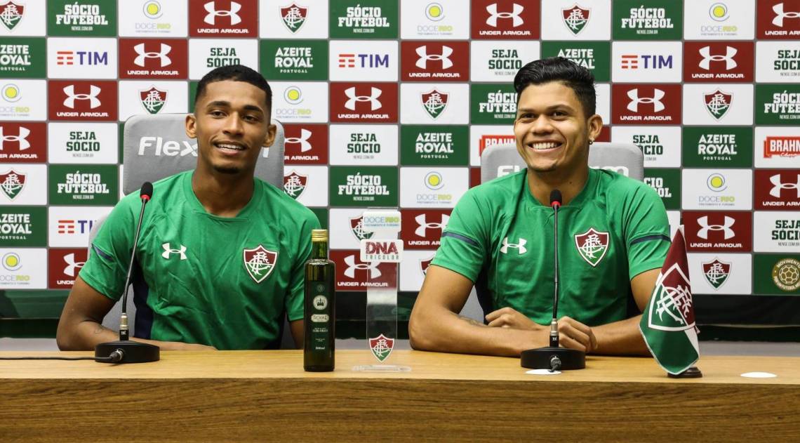 Marcos Paulo e Evanilson, nova dupla de ataque do Fluminense