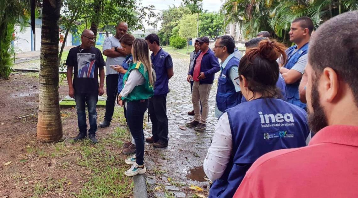 Agentes já estiveram na região na quinta e sexta-feira da semana passada - Divulgação / Seas