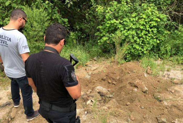 Corpo foi encontrado em uma área de mata na localidade conhecida como Areal