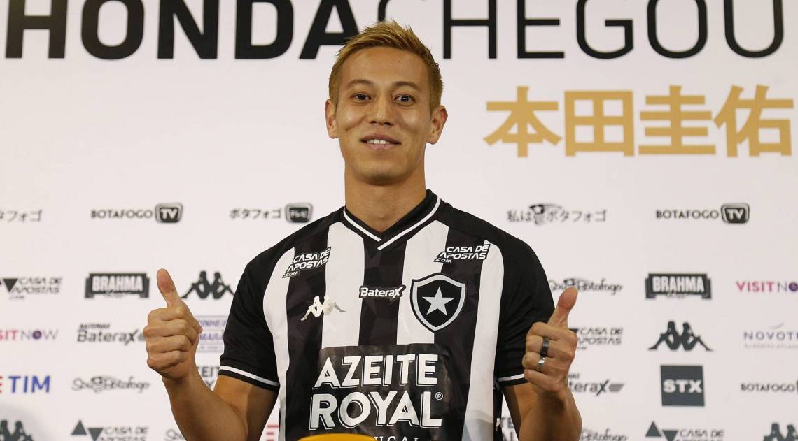 Apresentacao de Honda do Botafogo no Estadio Nilton Santos. 08 de Fevereiro de 2020, Rio de Janeiro, RJ, Brasil. Foto: Vitor Silva/Botafogo. .Imagem protegida pela Lei do Direito Autoral Nº 9.610, DE 19 DE FEVEREIRO DE 1998.