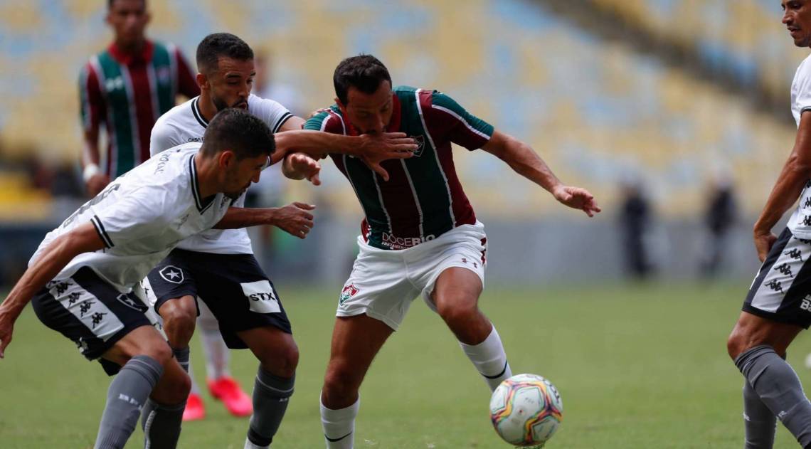 Rio, 09/02/2020, Campeonato Carioca jogo entre Fluminense x Botafogo, foto de Gilvan de Souza / Agencia o Dia