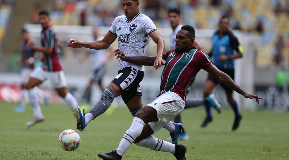 09/02/2020 - FLUMINENSE X BOTAFOGO se enfrentam, neste domingo, no Maracana pela 6 rodada do Campeonato Carioca. Foto: Daniel Castelo Branco / Agencia O Dia