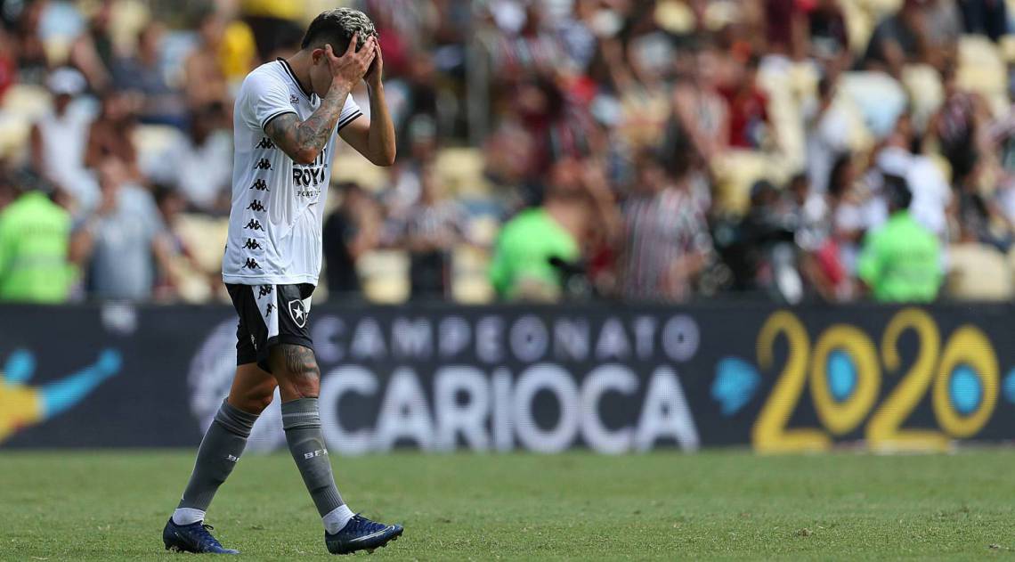 09/02/2020 - FLUMINENSE X BOTAFOGO se enfrentam, neste domingo, no Maracana pela 6 rodada do Campeonato Carioca. Foto: Daniel Castelo Branco / Agencia O Dia - Daniel Castelo Branco / Agencia O Dia