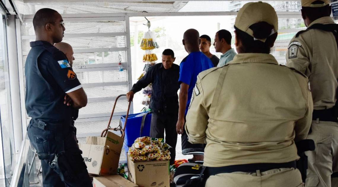 Proeis: estaÃ§Ãµes e terminais do BRT recebem reforÃ§o na seguranÃ§a - DivulgaÃ§Ã£o 