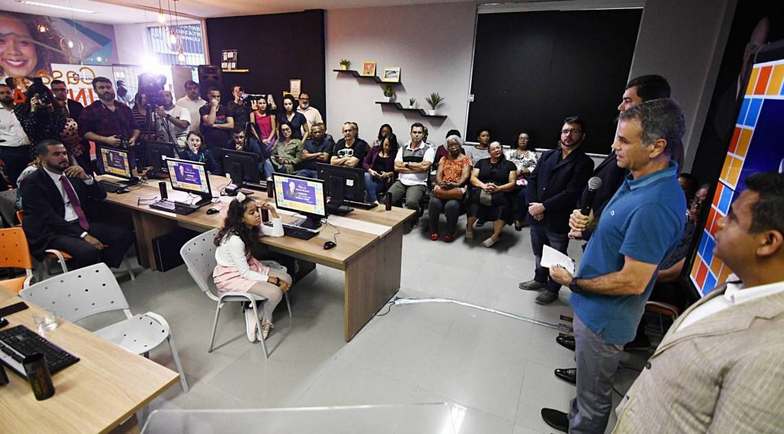 Os convidados conheceram a estrutura da Casa da Inovação Ricardo Boechat