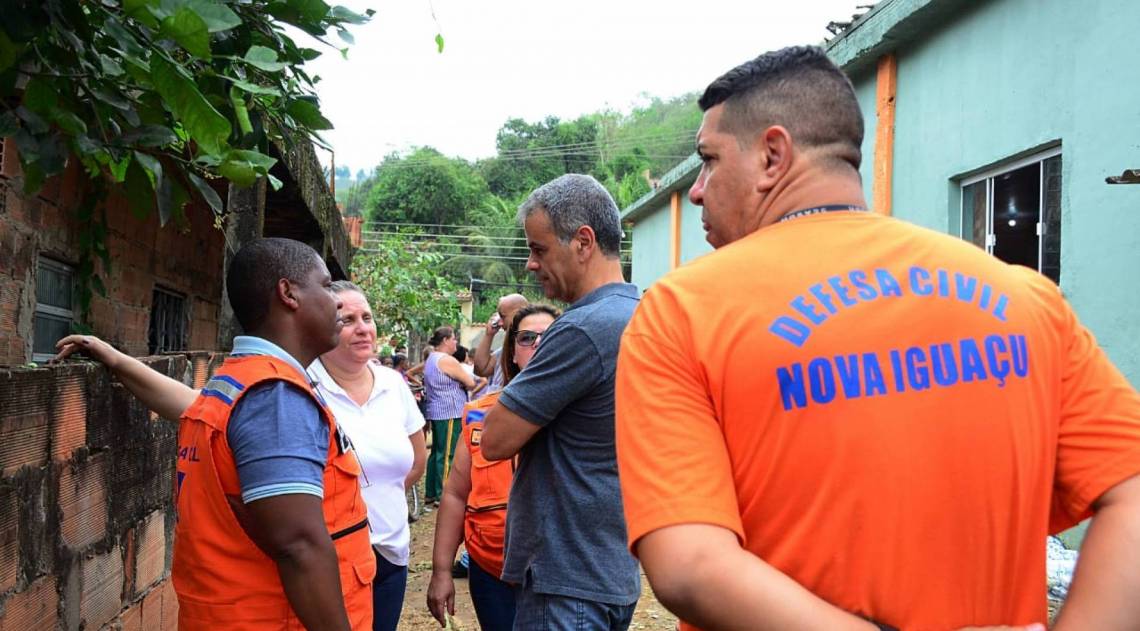 A Defesa Civil municipal está monitorando as condições do tempo - Divulgação