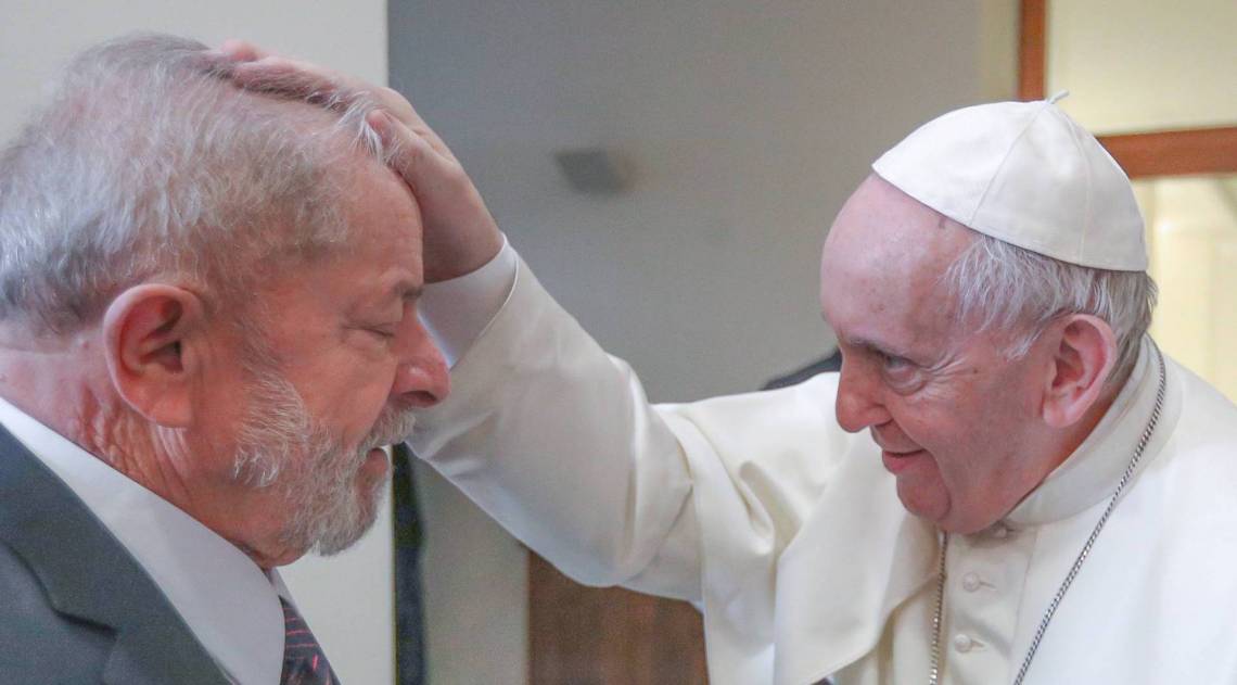Lula encontra Papa Francisco