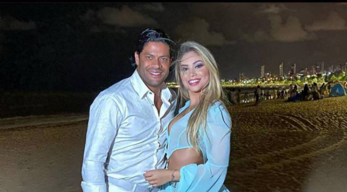 Hulk e Camila Ângelo - Reprodução de internet