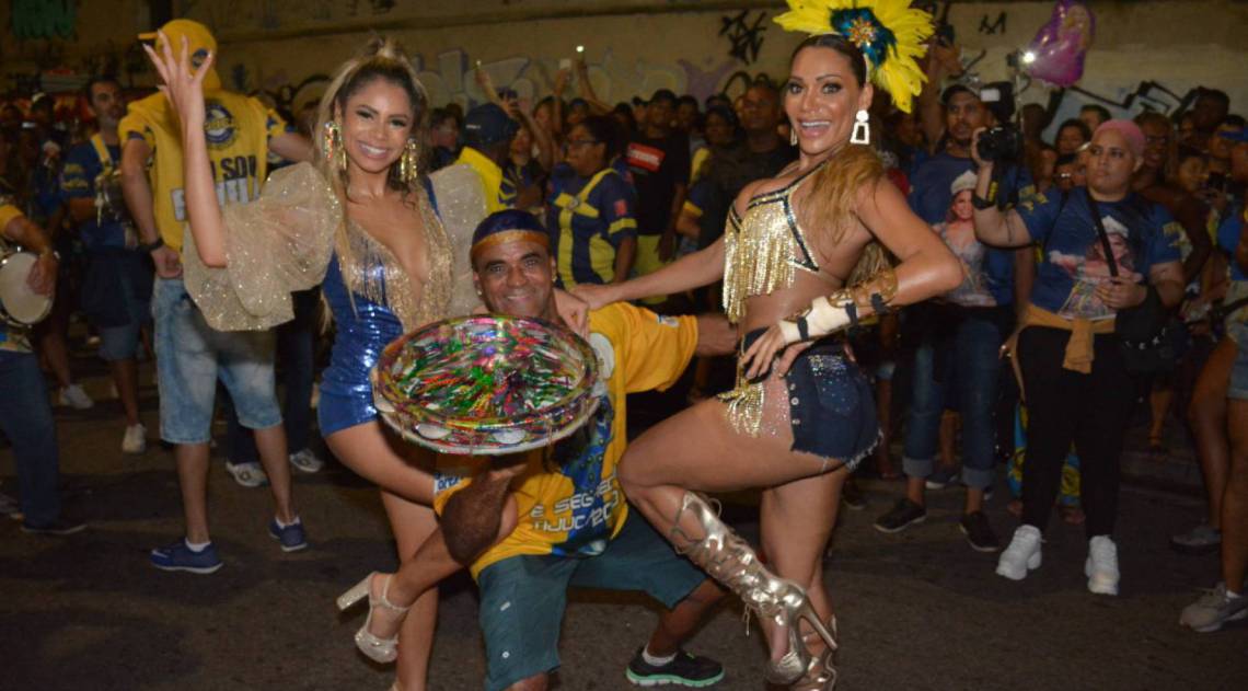 Ana Paula Evangelista brilha no ensaio da Tijuca