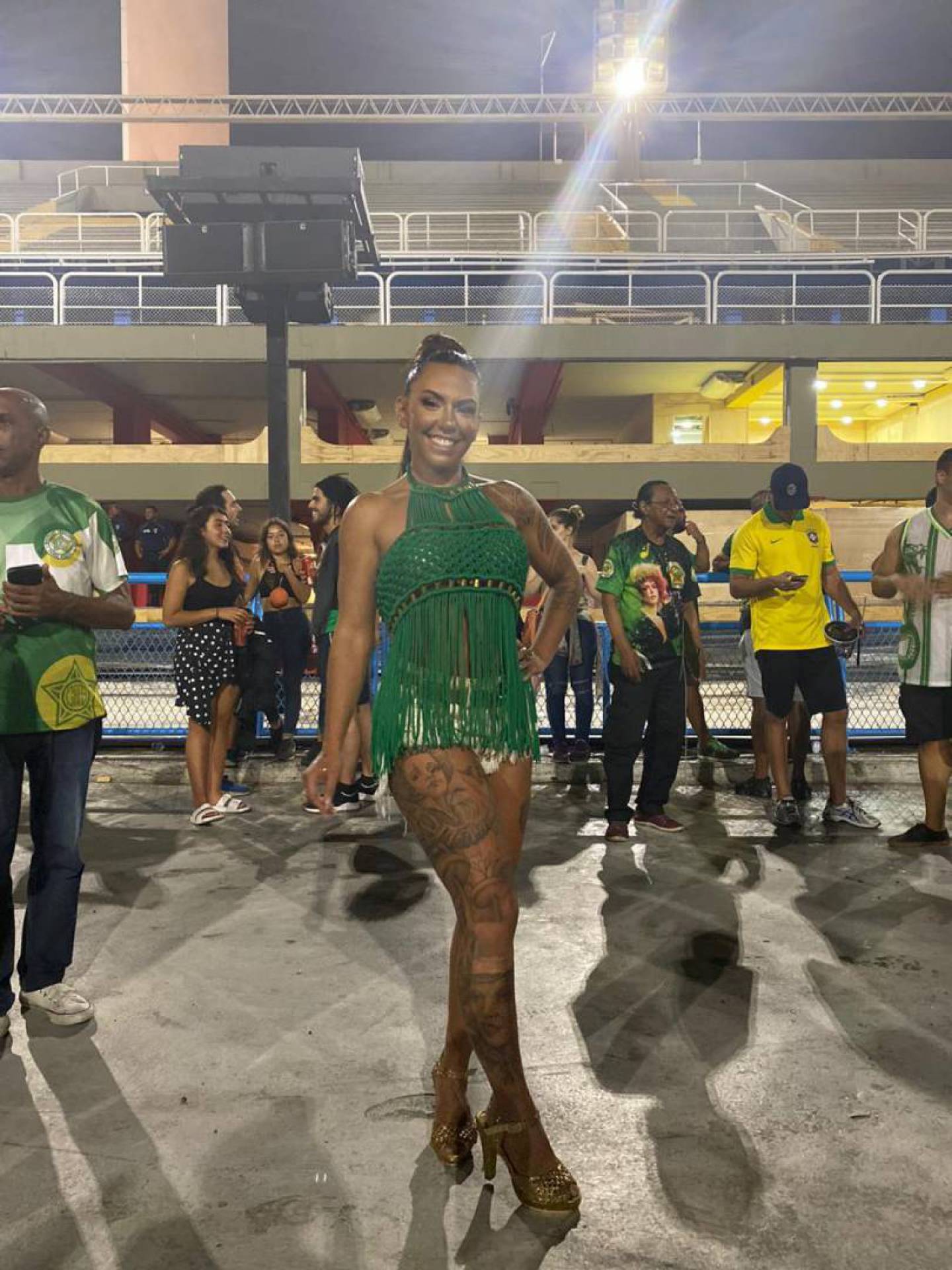 Rainha de bateria da Mocidade, Giovana Angélica