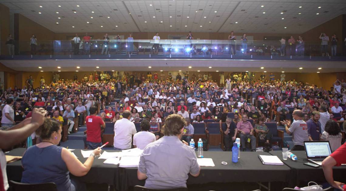 No 39º Congresso do Andes-SN, docentes decidiram montar calendário de lutas e construir a greve de 18 de março - Divulgação/Andes-SN