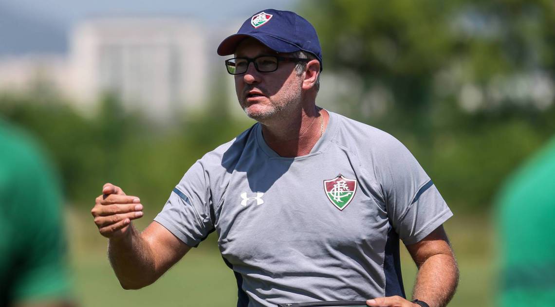 Odair Hellmann - LUCAS MERÇON / FLUMINENSE F.C.