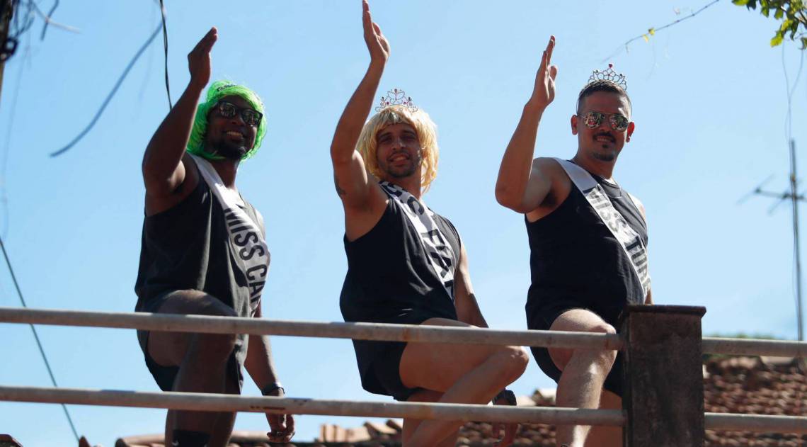 Rio, 15/02/2020, Bloco de Carnaval Ceu na Terra em Santa Teresa, foto de Gilvan de Souza / Agencia O Dia
