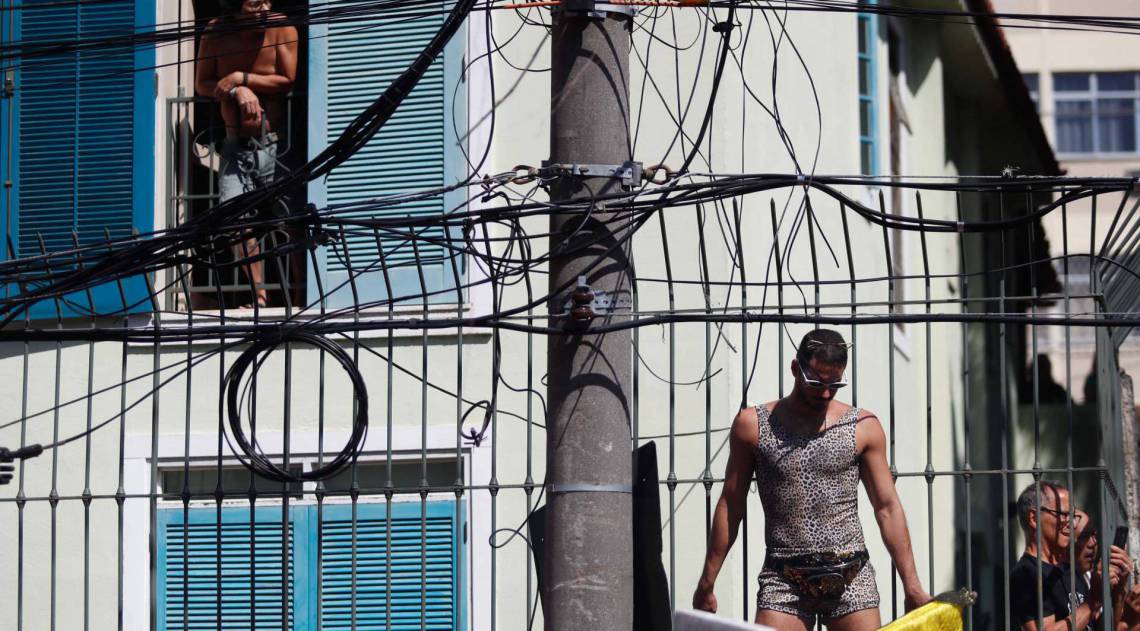 Rio, 15/02/2020, Bloco de Carnaval Ceu na Terra em Santa Teresa, foto de Gilvan de Souza / Agencia O Dia