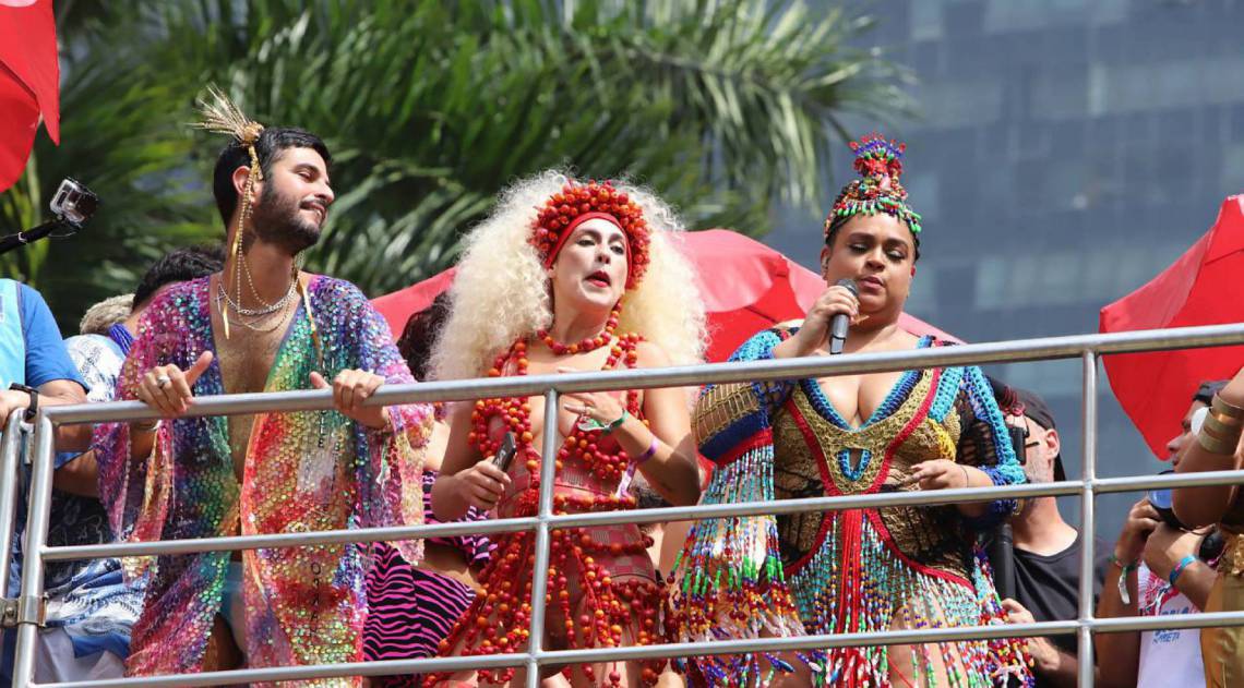Bloco da Preta anima foliões no Centro do Rio