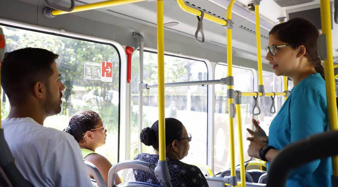 As viagens do Tarifa Comercial Zero com destino ao Zoológico Municipal contam agora com guia turístico
