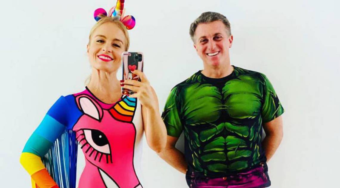 Ang&eacute;lica e Luciano Huck