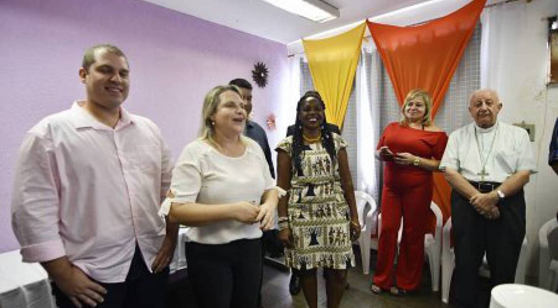 Integrantes de religiões de matrizes africanas, evangélicos e católicos participaram da inauguração