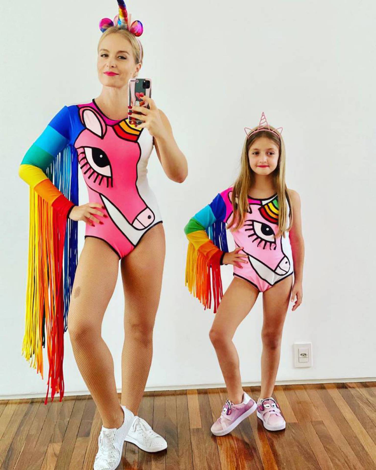 roupa de unicornio mae e filha