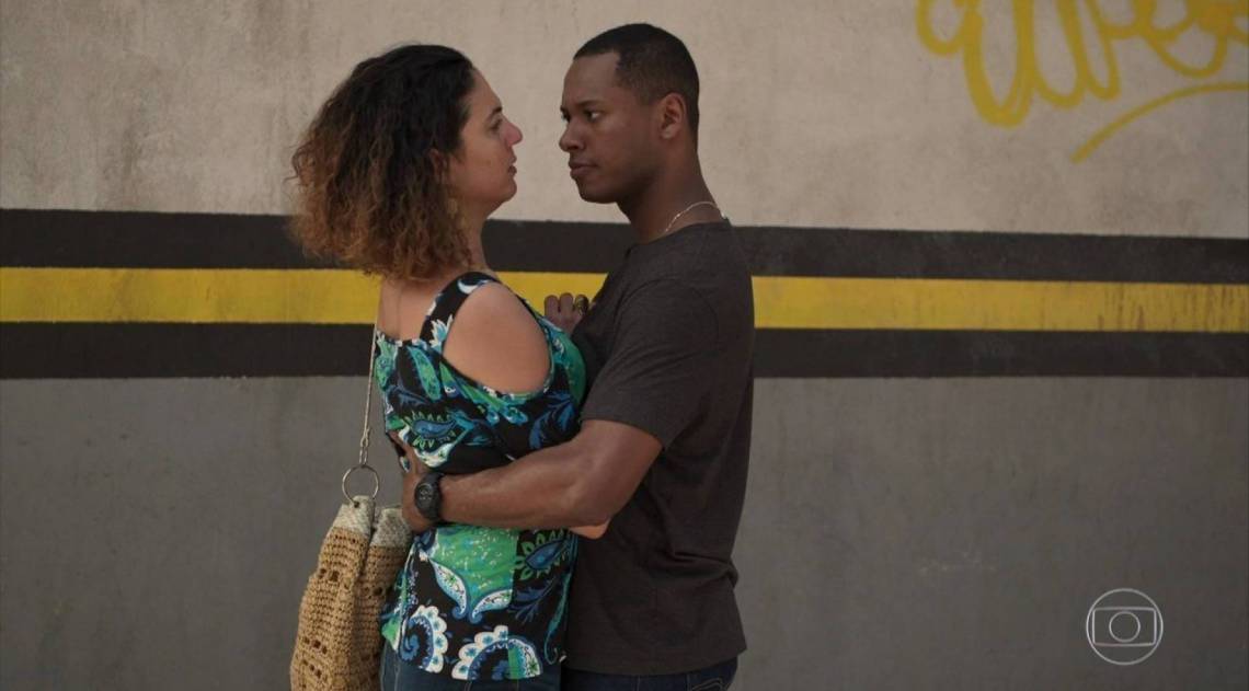 Penha (Clarissa Pinheiro) e Wesley (Dan Ferreira)