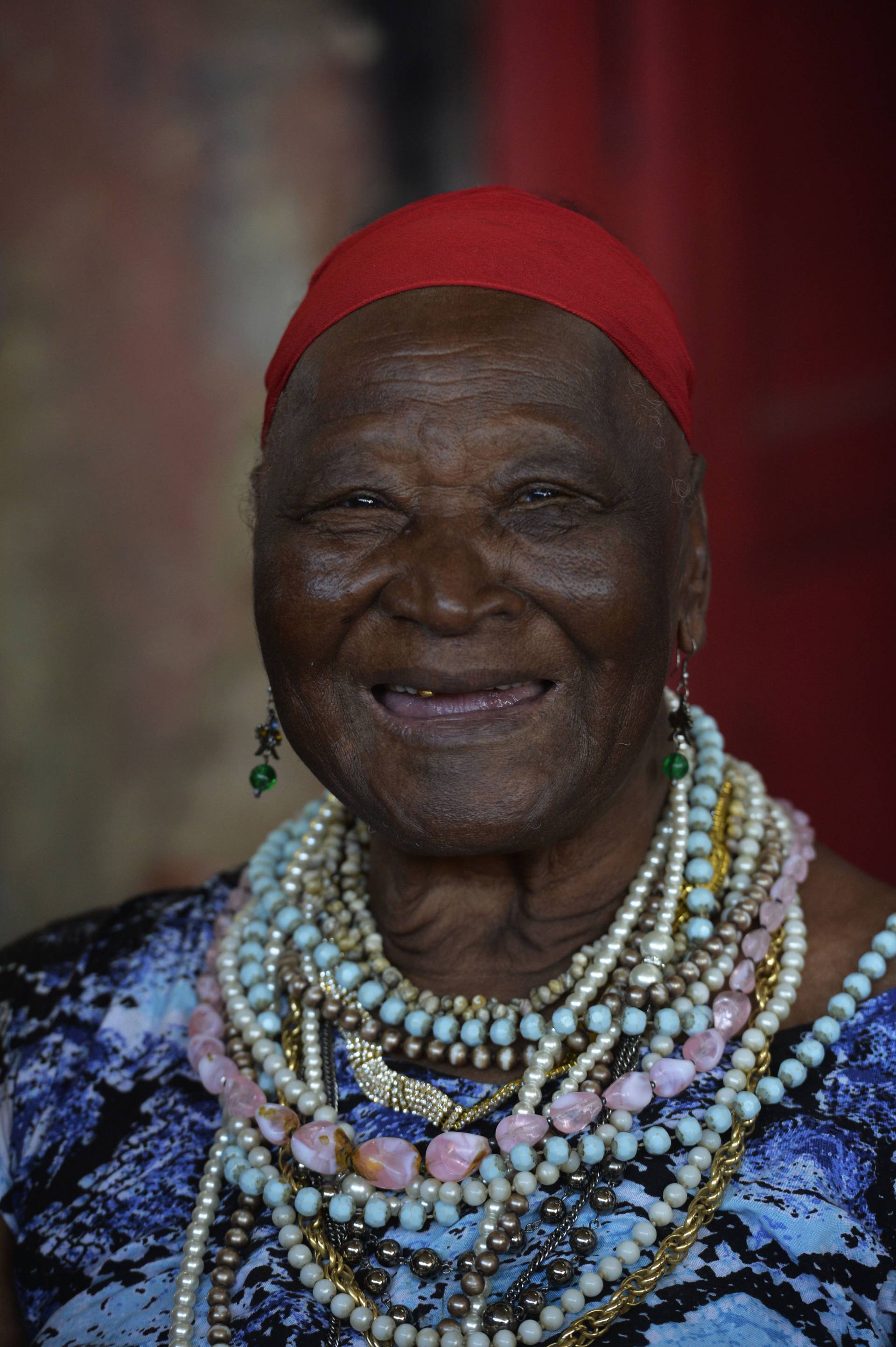 18/02/.2020 - Rio de Janeiro - Carnaval 2020 - Escola de Samba Renascer de Jacarépaguá, traz como enredo a benzedeira mais antiga do Brasil, Dona Odilia do Nascimento de 96 anos - Foto:Fabio Costa /Agencia O Dia