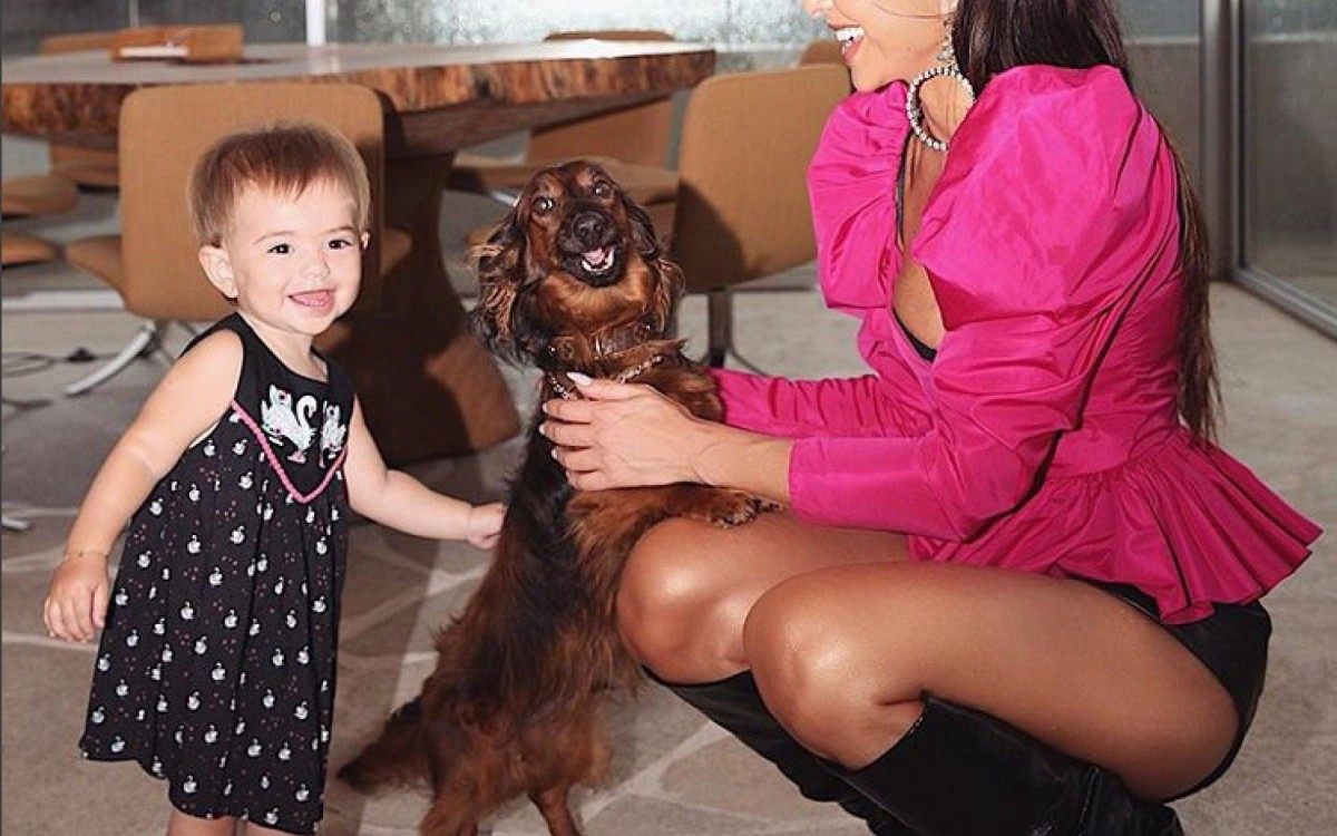 Sabrina Sato e a filha Zoe