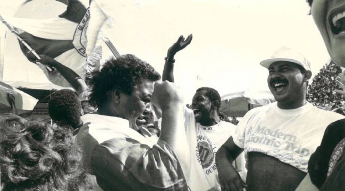 ARQUIVO - Dominguinhos da Est&aacute;cio, no per&iacute;odo de 1988 (com Neguinho da Beija Flor), 1989, 1991 (Capit&atilde;o Guimar&atilde;es), 1992, 1995 (Noca e Paulinho da Mocidade), 1996