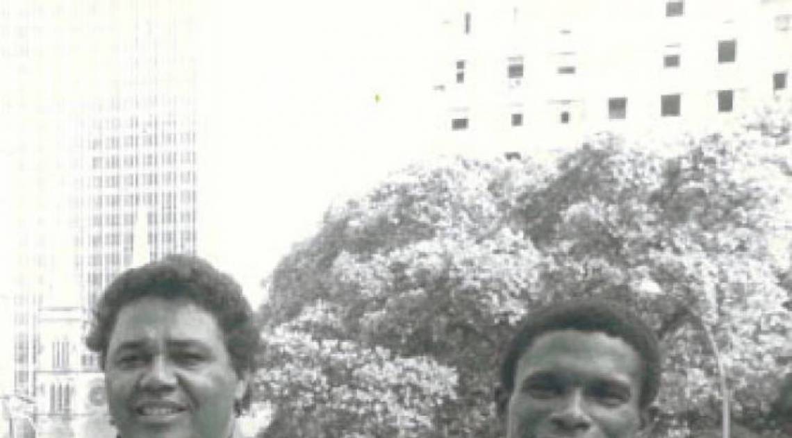 ARQUIVO - Dominguinhos da Estácio, no período de 1988 (com Neguinho da Beija Flor), 1989, 1991 (Capitão Guimarães), 1992, 1995 (Noca e Paulinho da Mocidade), 1996. Fotos: Arquivo O Dia