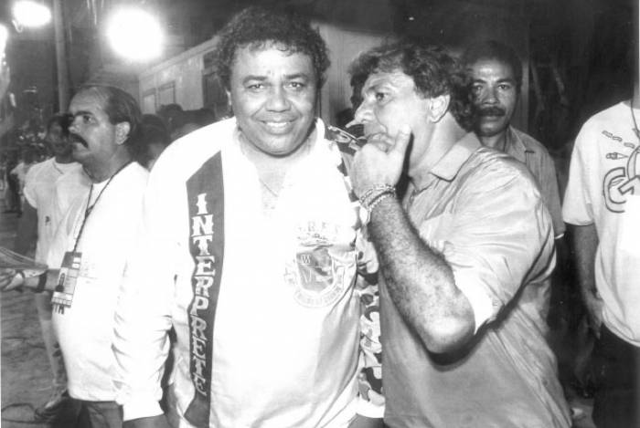ARQUIVO - Dominguinhos da Estácio, no período de 1988 (com Neguinho da Beija Flor), 1989, 1991 (Capitão Guimarães), 1992, 1995 (Noca e Paulinho da Mocidade), 1996. Fotos: Arquivo O Dia - Arquivo O Dia