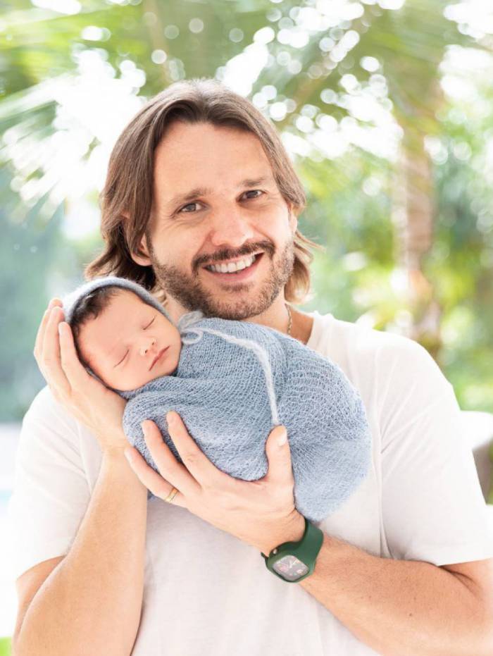 Nasce o filho do Tato, do Falamansa