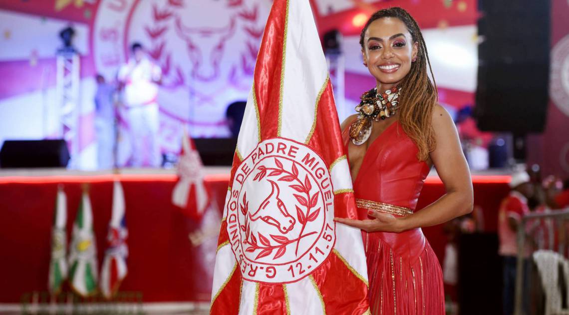 Dandara Mariana, musa da Unidos de Padre Miguel. Diego Mendes